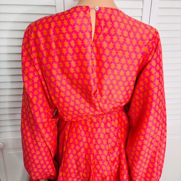 J. MARIE Pink Elle Rope Dress Size Large - Picture 8 of 9